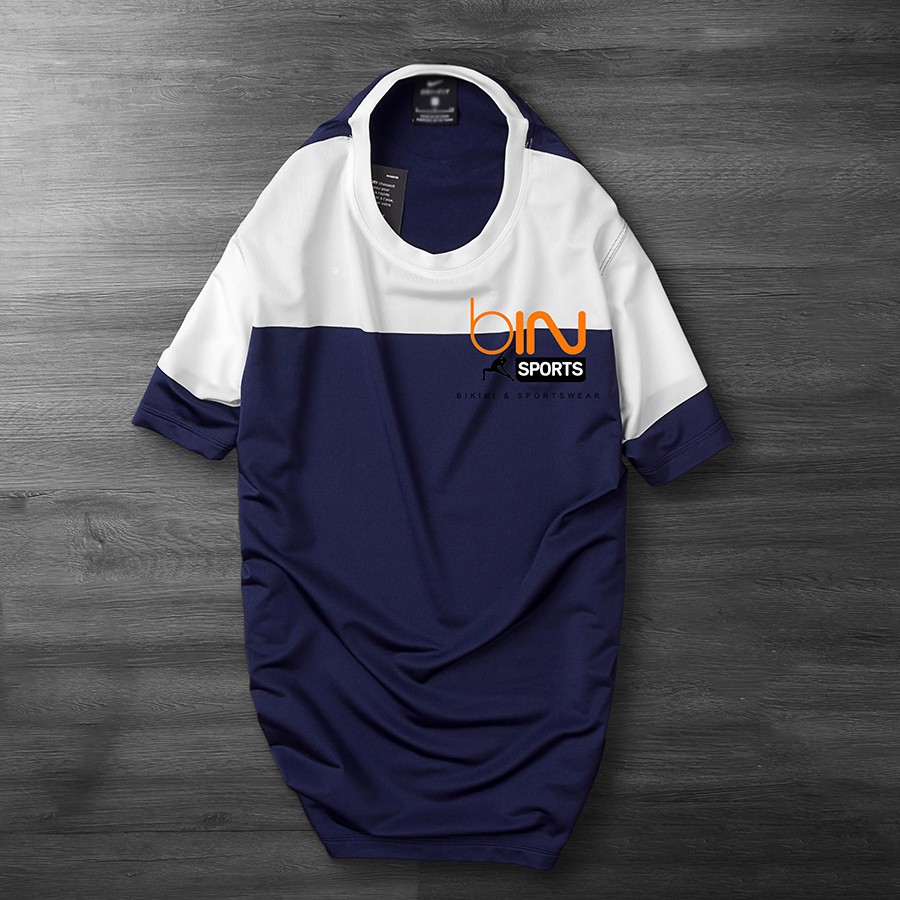 Aó Thể Thao Nam Thun Lạnh Co Dãn 4 Chiều AN005 Bin Sports