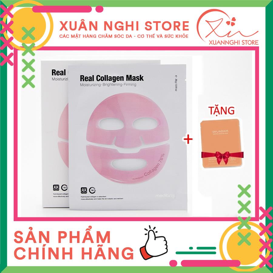 Mặt nạ thạch hồng collagen Meditime