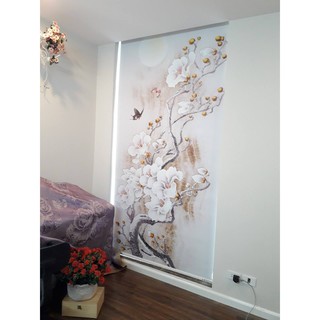 Rèm cuốn in tranh CT004-A