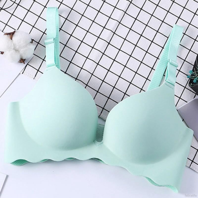 Áo ngực không gọng viền màu trơn gợi cảm