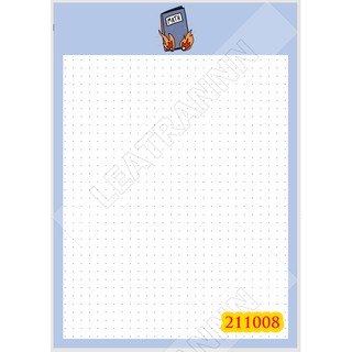 Giấy note A5/A4 [STUDY] khổ to take note Siêu Đẹp (ver1)