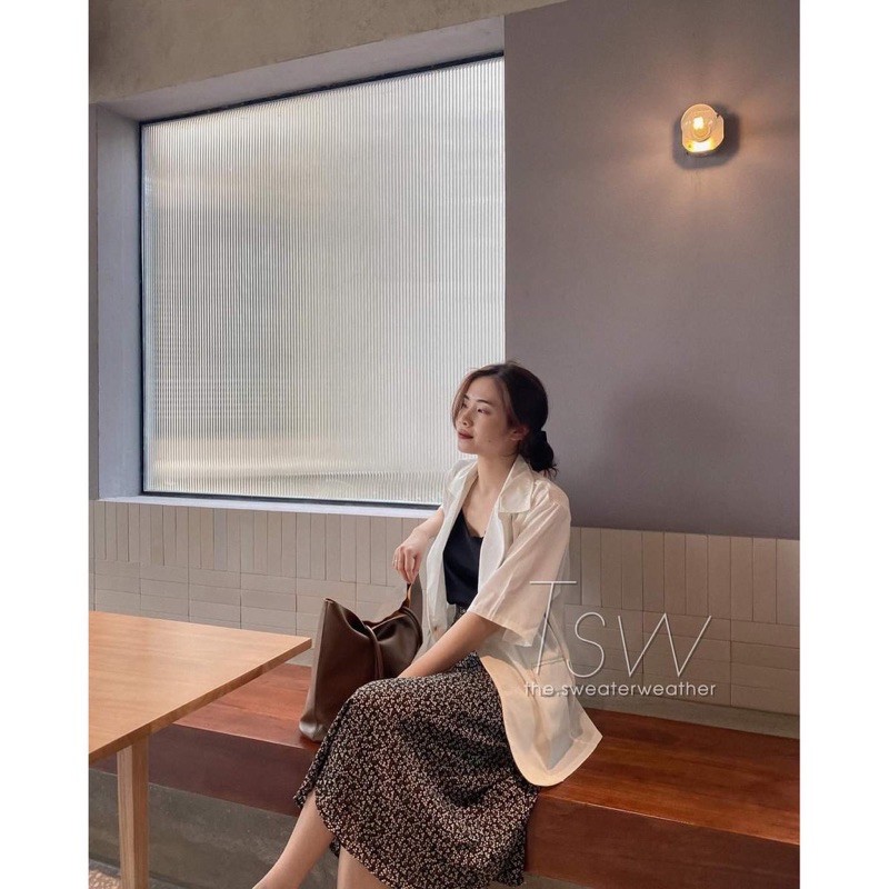 Áo khoác blazer tay lỡ chất vitex áo vest tay cộc tay lửng - VIDEO / HÌNH THẬT | BigBuy360 - bigbuy360.vn