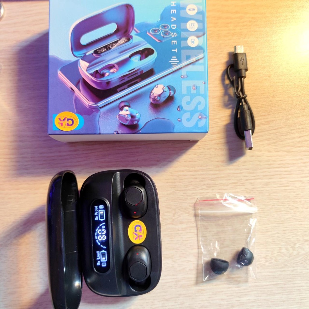 Tai nghe bluetooth gaming Ydu Pro TWS V5.2 không dây, độ trễ thấp thích hợp chơi games, nghe nhạc, học tập,...