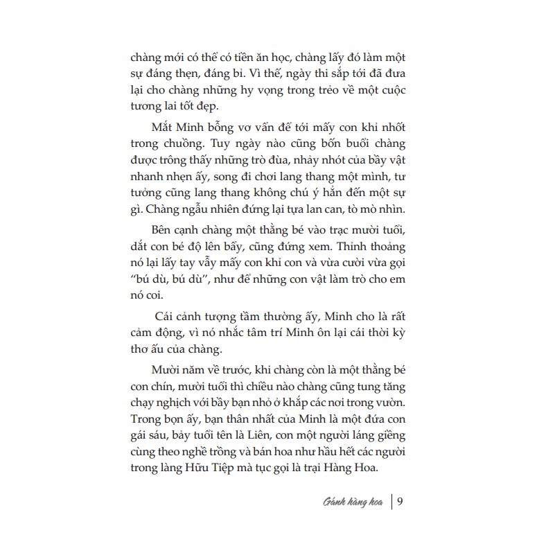 Sách - Gánh hàng hoa (bìa mềm)