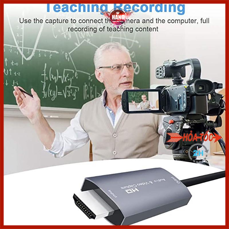 Type-c video capture cổng HDMI cho Macbook, laptop dùng livestream