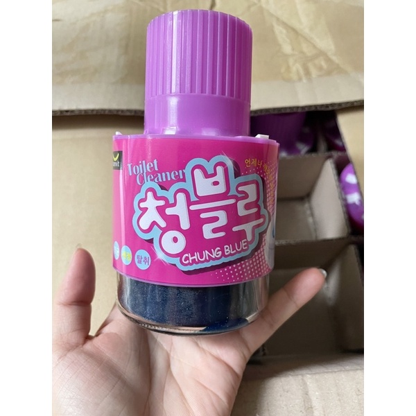 Cốc thả bồn cầu 180g Hàn Quốc - MÀU NGẪU NHIÊN
