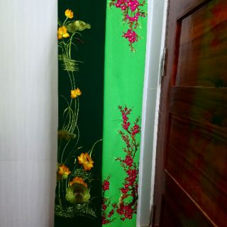 Vải áo dài thêu