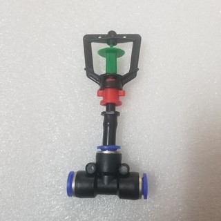 Béc phun sương tưới cây xòe 360 độ dùng ống 8mm