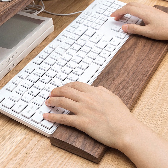 Kê tay gỗ bàn phím Fullsize,TKL