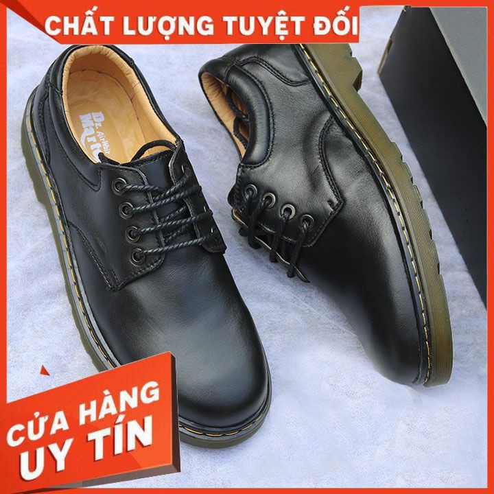 Giày Tây Nam Công Sở Cao Cấp Da Bò Giày Nam Cột Dây Thời Trang Màu Đen Lịch Lãm | BigBuy360 - bigbuy360.vn