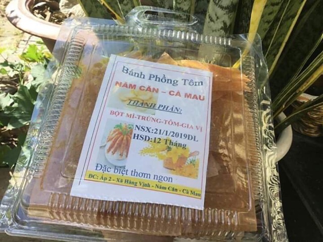 [ 500g ] Bánh Phồng Tôm Năm Căn Cà Mau / Ăn Vặt