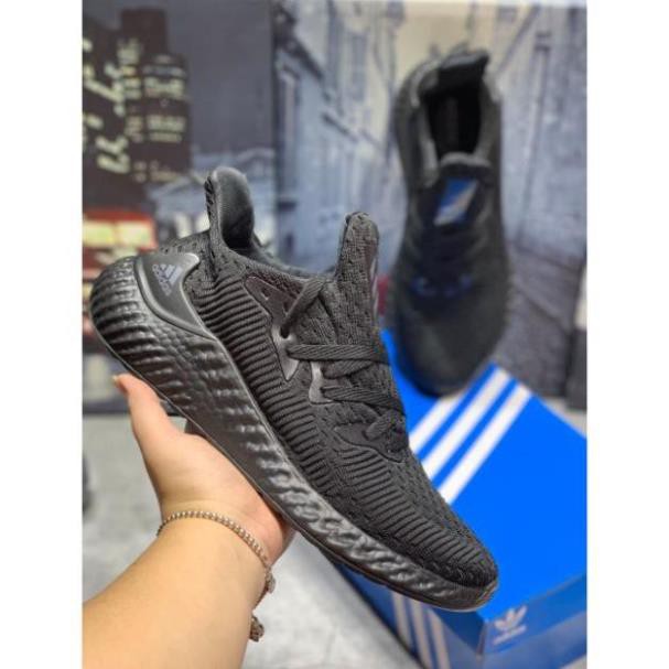 (Freeship+Full box) Giày Alphabounce 🖤🖤Full đen B*&^ -vn11