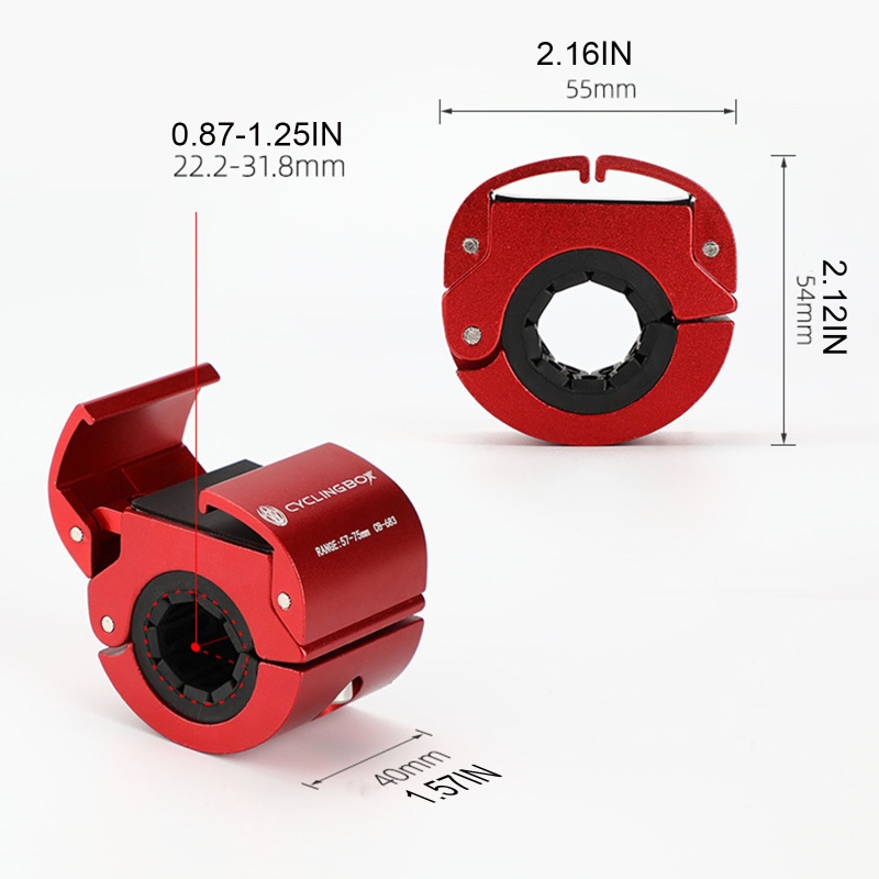 Giá Đỡ Điện Thoại Di Động Gắn Tay Lái Xe Đạp