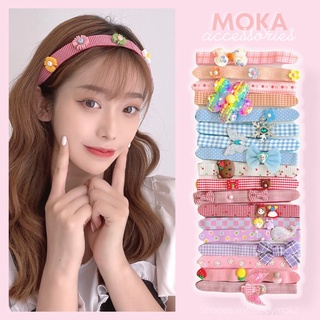 Set 3 miếng băng đô dán tóc mẫu mới Moka (Ảnh thật shop tự chụp)