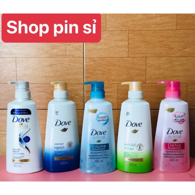 [HOT HOT HOT] Dầu gội- xả DOVE cao cấp Thái Lan -450ml