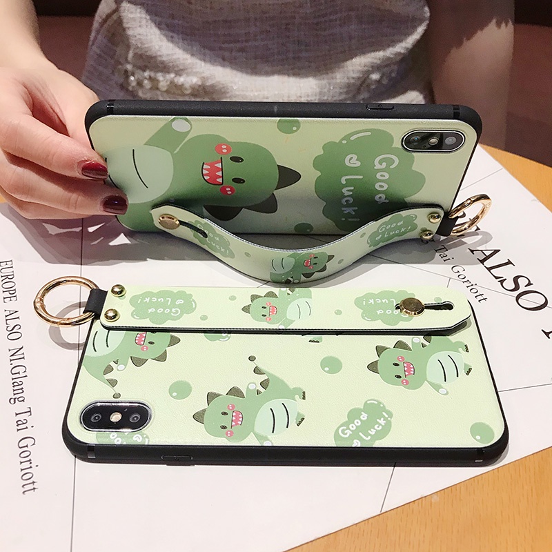 Ốp điện thoại TPU mềm có dây đeo cho REALME 5 5S 5I 5PRO 6 6I 6PRO 7 7I 8 8PRO C11 2020 C11 2021 C15 C17 C20 C21 C21Y C25 XT C3 2PRO