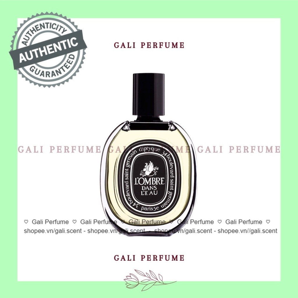Nước hoa dùng thử Diptyque Eau L'Ombre Dans L'Eau 5ml/10ml/20ml