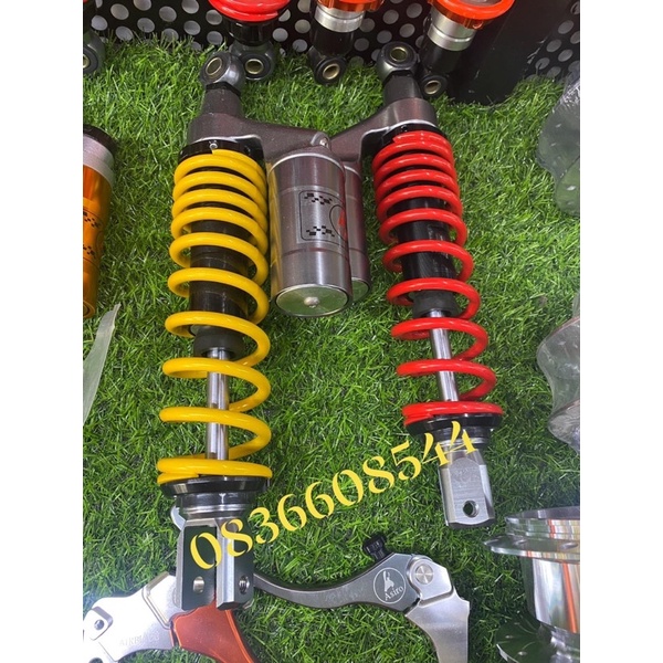 Phuộc sau Asiro bình dầu trên cho Vario