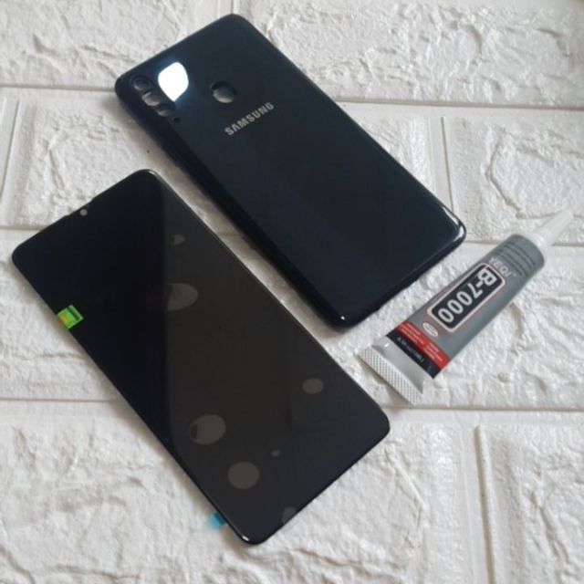 Combo Bộ Vỏ + Màn Hình Samsung A20s Zin Hàng Cao Cấp Tặng 1 Tuýp Keo B-7000