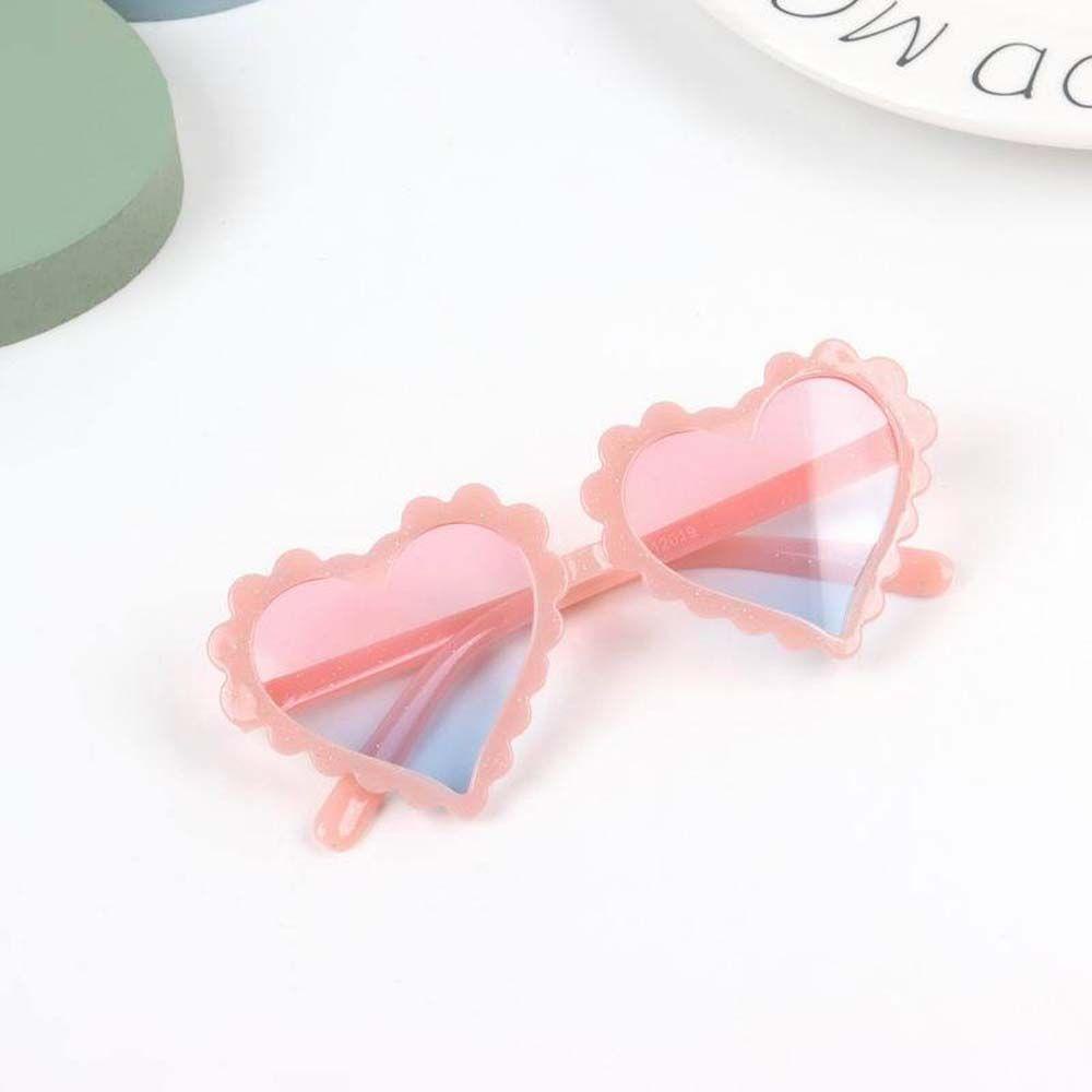 Kính Mát Hình Trái Tim Chống Tia UV400 Dành Cho Bé Trai