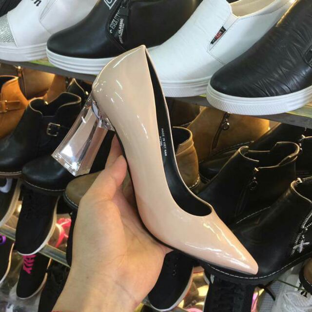 Giày cao gót gót trong 7 cm