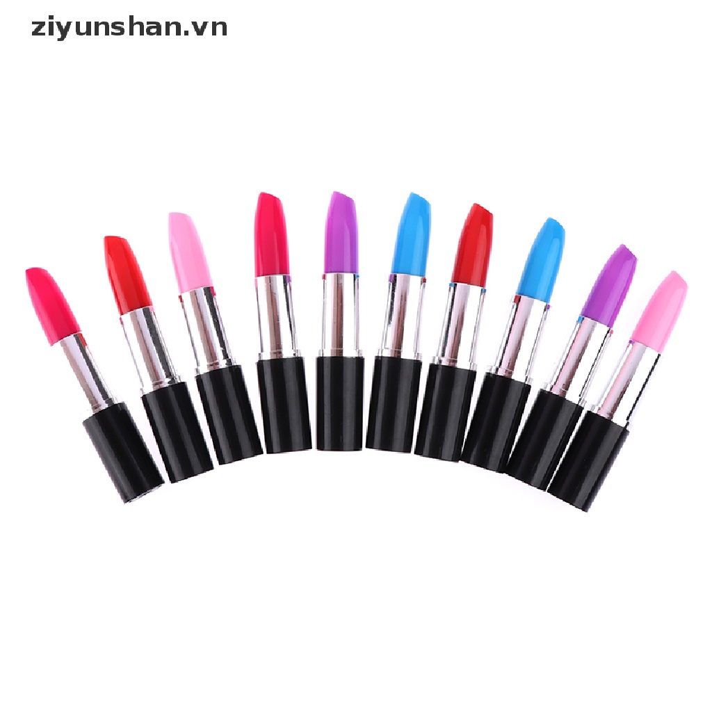 1 Bút Bi Kiêm Son Môi ziyunshan Họa Tiết Hoạt Hình Dễ Thương