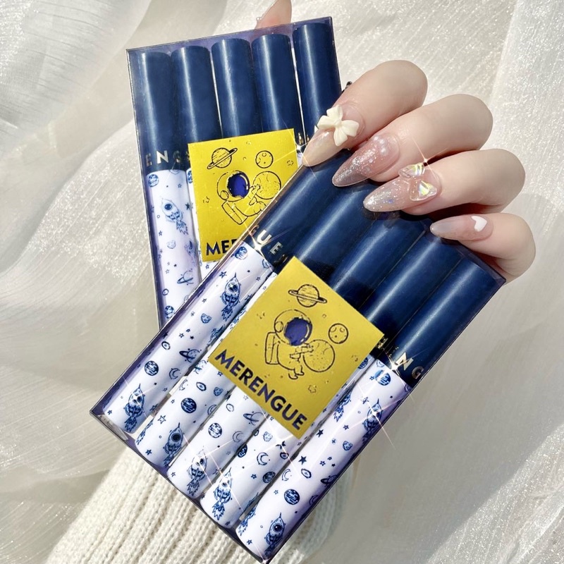 Set 5 cây son kem vỏ xanh Merengue | BigBuy360 - bigbuy360.vn