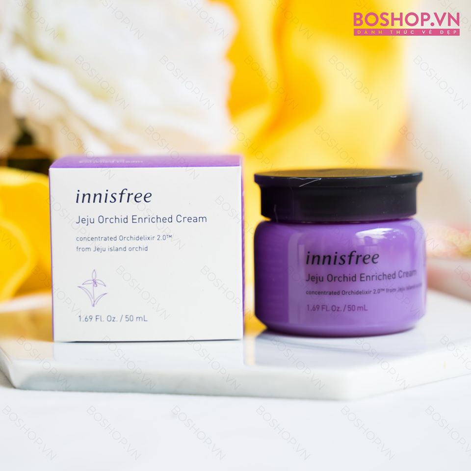 KEM CHỐNG LÃO HÓA INNISFREE JEJU ORCHID ENRICHED CREAM 50ML - 5023