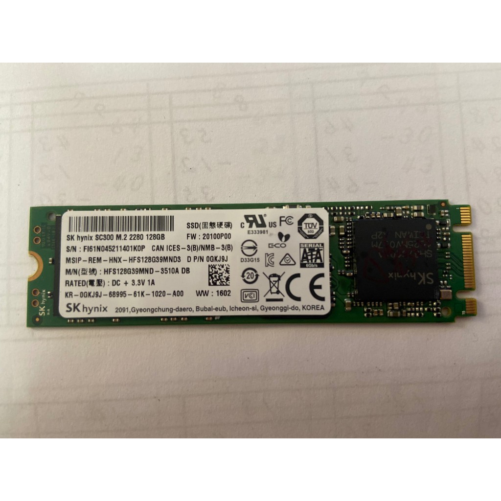 Ổ CỨNG SSD M2-128 HÀNG ZIN GIÁ RẺ