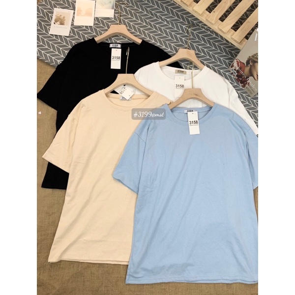 ÁO THUN TRƠN BASIC