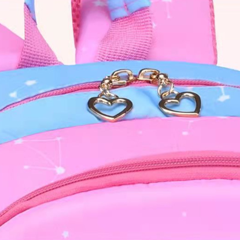 Balo Đi Học Chống Thấm Nước Chống Mòn Thiết Kế Phong Cách Công Chúa Dành Cho Bé Gái