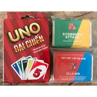 Combo BÀI UNO + 2 Gói Mở Rộng