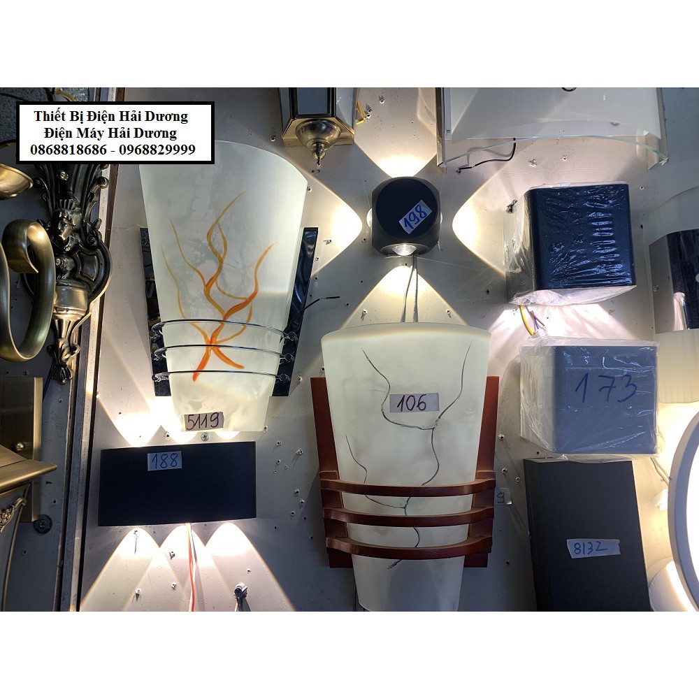 Đèn trang trí hắt tường 4 chiều - 5 mẫu - 12w chống nước TN198 - Decor Lighting - Bảo hành 12 tháng