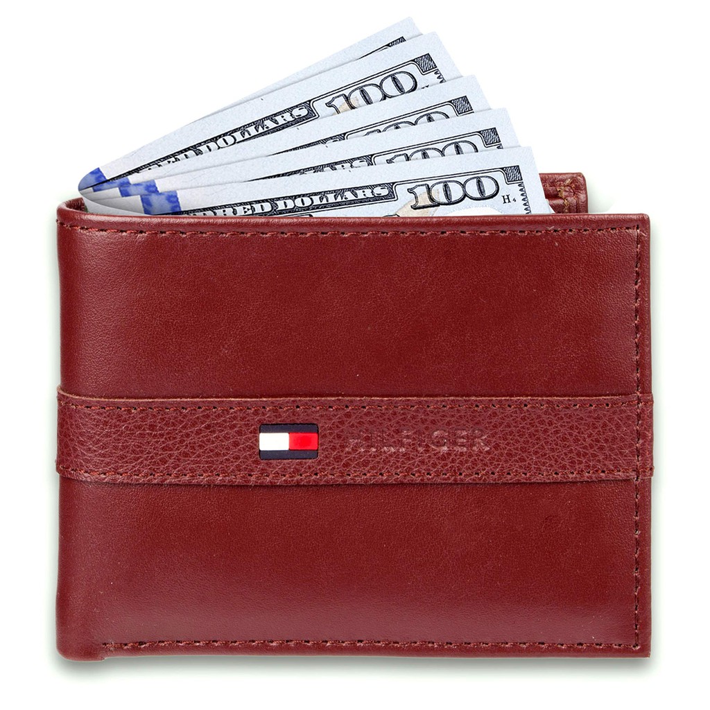 VÍ DA NHẬP MỸ HIỆU TOMMY HILFIGER NHẬP MỸ