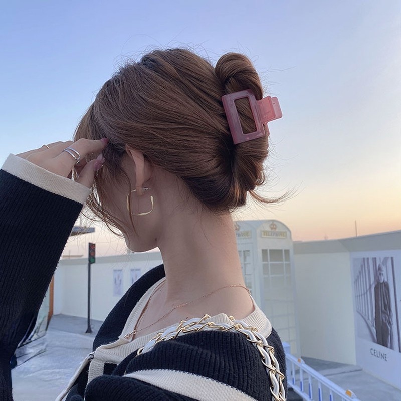 Kẹp tóc nhiều màu phong cách Hàn Quốc
