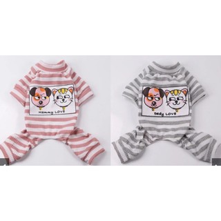 Bộ Pijama cho chó mèo thú cưng - Quần áo chó mèo ĐỦ SIZE