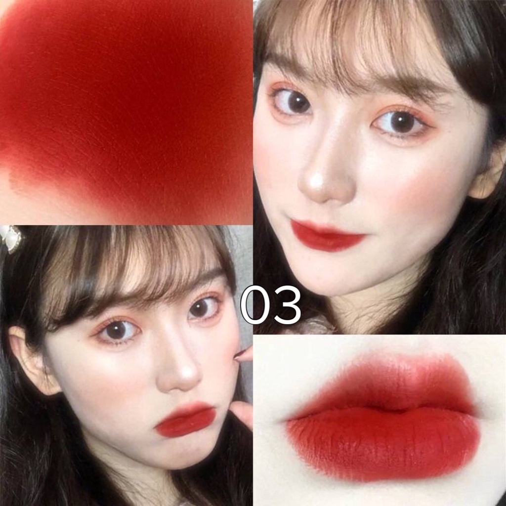 [MUA LÀ NHẬN QUÀ] Son Kem LÌ Son Siêu Mềm Mướt Môi Nhiều Tông Màu Cho Nữ | BigBuy360 - bigbuy360.vn