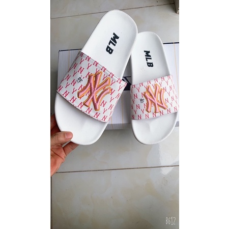 Dép Nam Nữ M.l.b Chữ Thêu Size 35-43