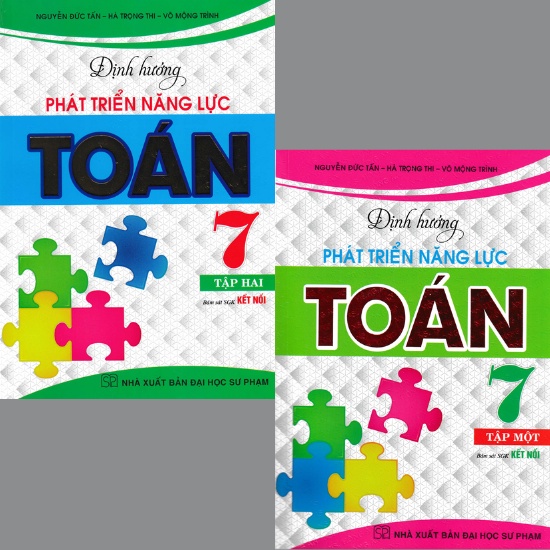 Sách - Combo Định Hướng Phát Triển Năng Lực Toán 7 (Bám Sát SGK Kết Nối) (Bộ 2 Cuốn)