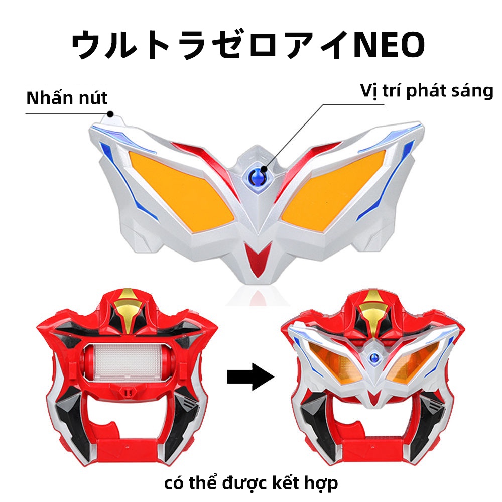 Ultraman Geed Riser Siêu nhân điện quang Đồ chơi cậu bé biến hình thiết bị định hình đồ chơi cho bé trai
