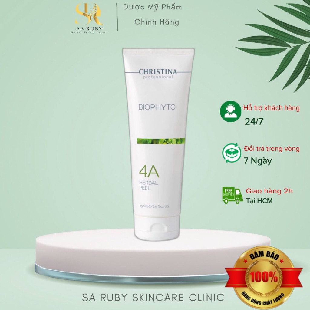 TẨY DA CHẾT VẬT LÝ CHRISTINA BIOPHYTO 4A HERBAL PEEL