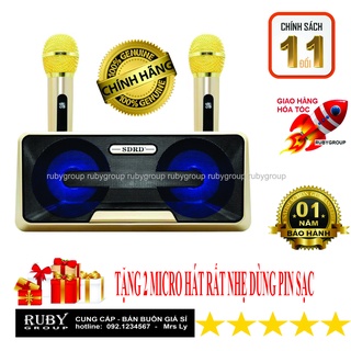 LOA KARAOKE BLUETOOTH SD SDRD SD301, SD305, SD306 PLUS, SD309 - RUBYGROUP