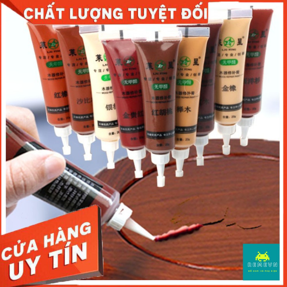 Keo màu che vết xước, khuyết điểm đồ gỗ nội thất [GIÁ RẺ NHẤT SHOPEE]