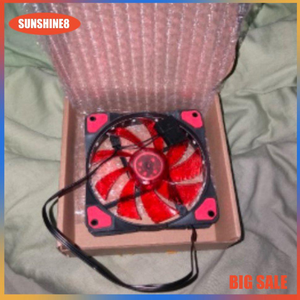 Quạt Tản Nhiệt 120mm 12v 3 / 4pin Cho Máy Tính