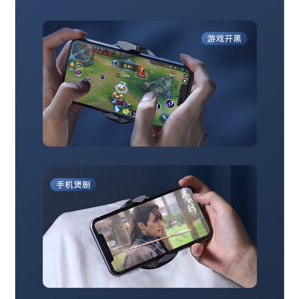 Máy tản nhiệt gaming cho điện thoại ,Làm Mát Điện Thoại Cực Nhanh ,Hỗ Trợ Chơi Game