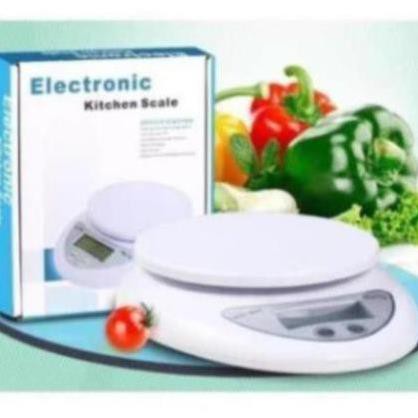 Cân điện tử để bàn mini 5kg WH-B05 Tặng móc chìa khóa Eifel