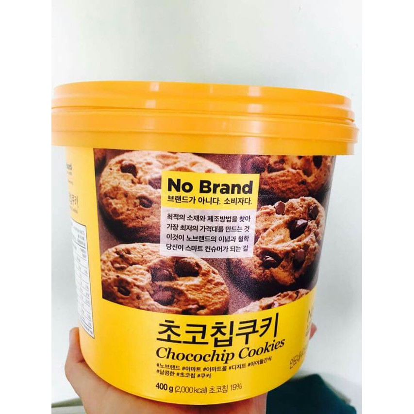 BÁNH QUY CHOCOCHIP NO BRAND 400G