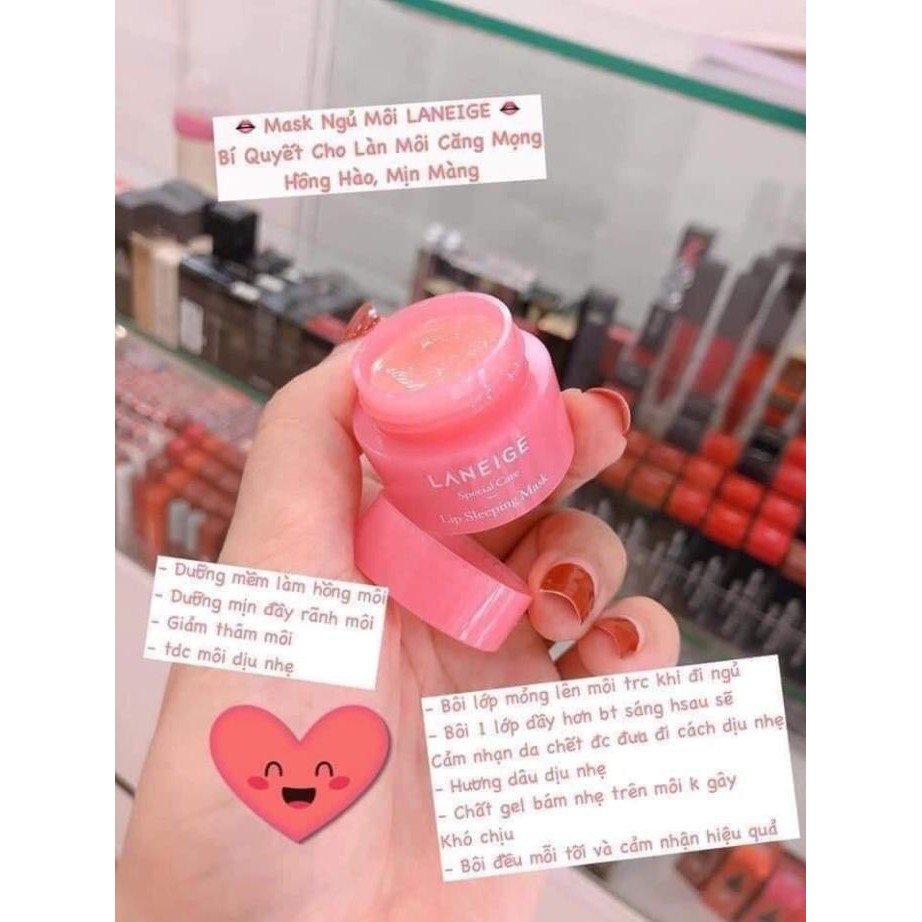 Mặt nạ ngủ cho môi Lane ige Lip Sleeping Mask