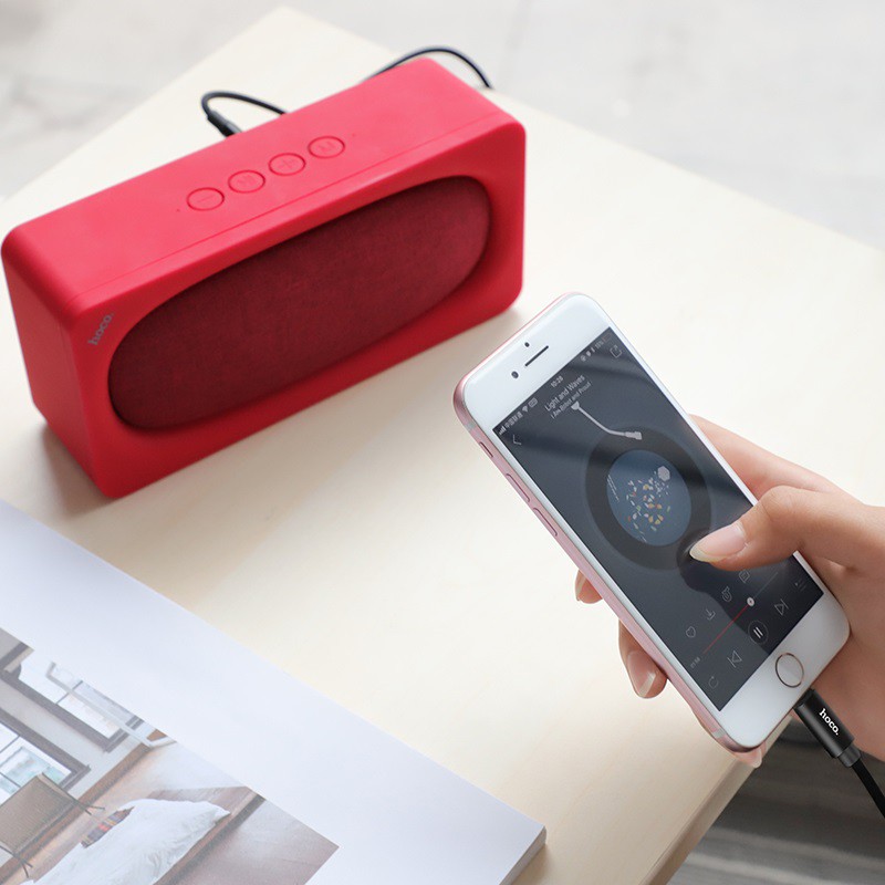 Cáp chuyển audio AUX HOCO UPA13 cho iPhone Lightning to jack 3.5 mm  - hàng chính hãng