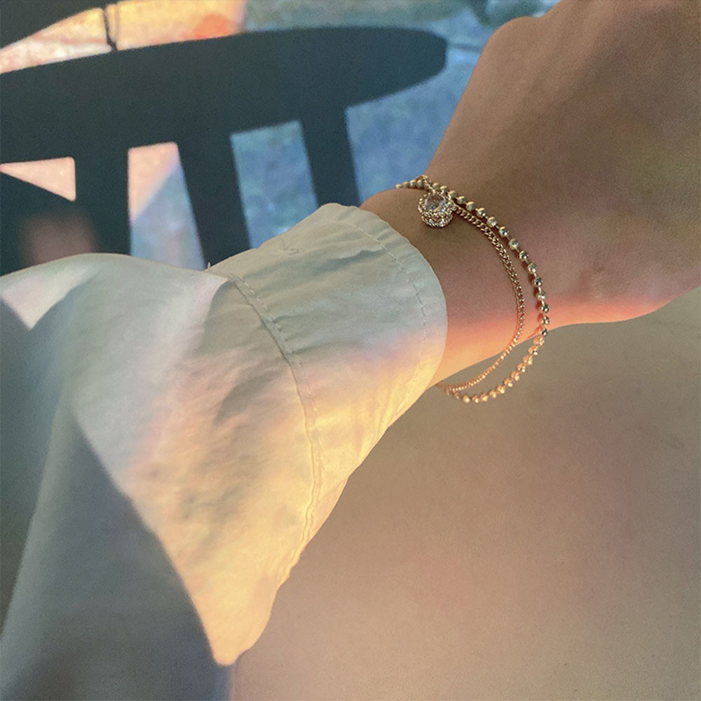 Vòng tay thiết kế đơn giản thời trang xinh xắn cho nữ